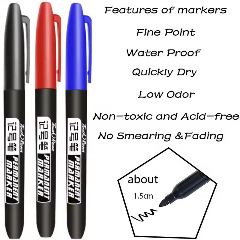6Pcs Permanent Markers Waterpr - огляд і ціна Copic Marker Sketch