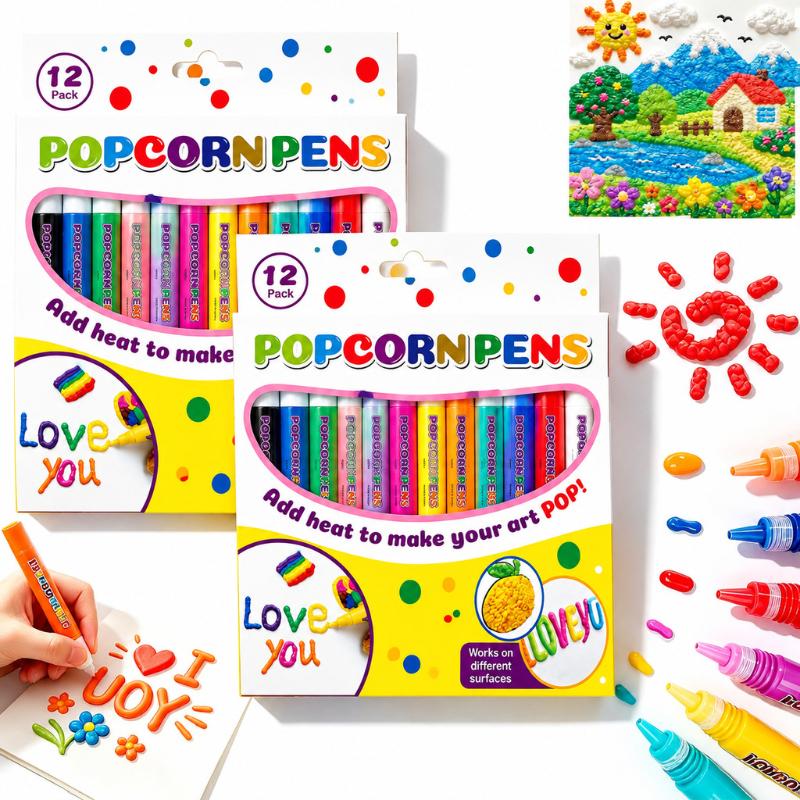 Puffy Popcorn 3D Art Marker Se - огляд і ціна Copic Marker Sketch